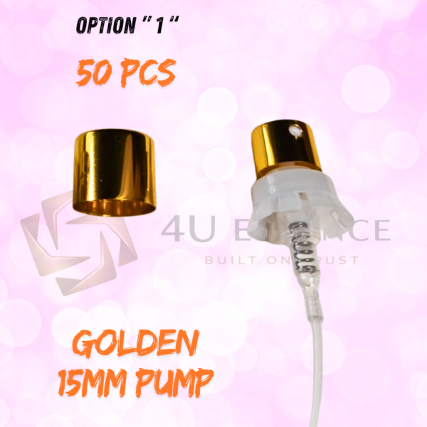 Perfume Spray Pump |Manual Crimp Type – Pack of 50 بخاخ عطر كبس يدوي