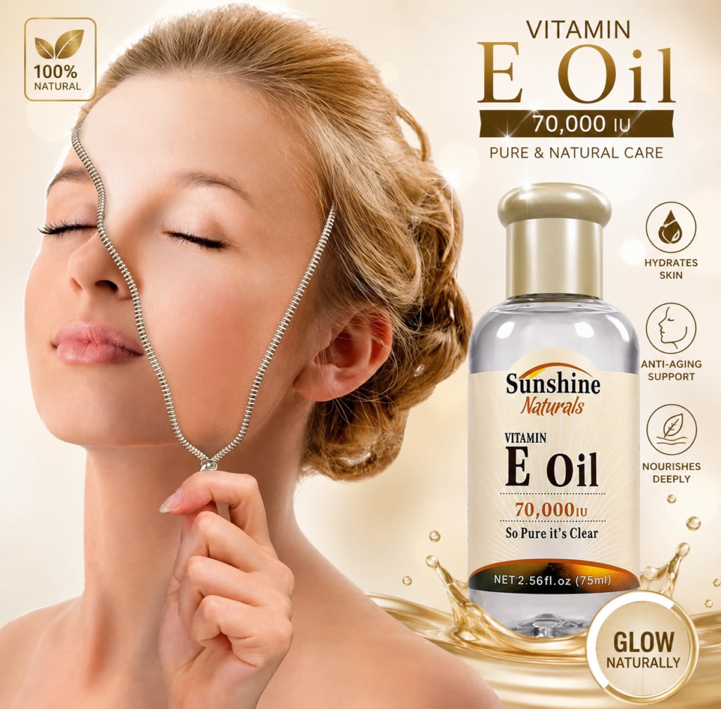Vitamin E Oil 75ml | زيت فيتامين E للبشرة والشعر