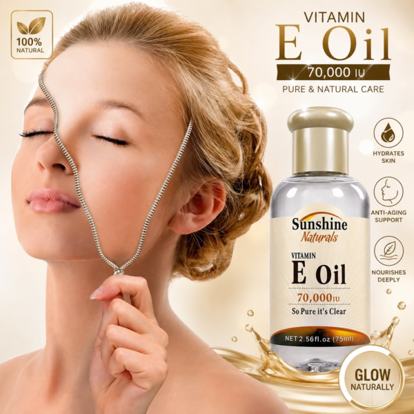 Vitamin E Oil 75ml | زيت فيتامين E للبشرة والشعر