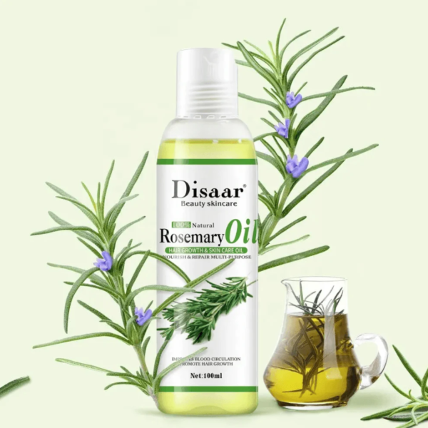 Disaar 100ml Natural Rosemary Hair & Skin Oil | زيت إكليل الجبل الطبيعي 100 مل للشعر والبشرة