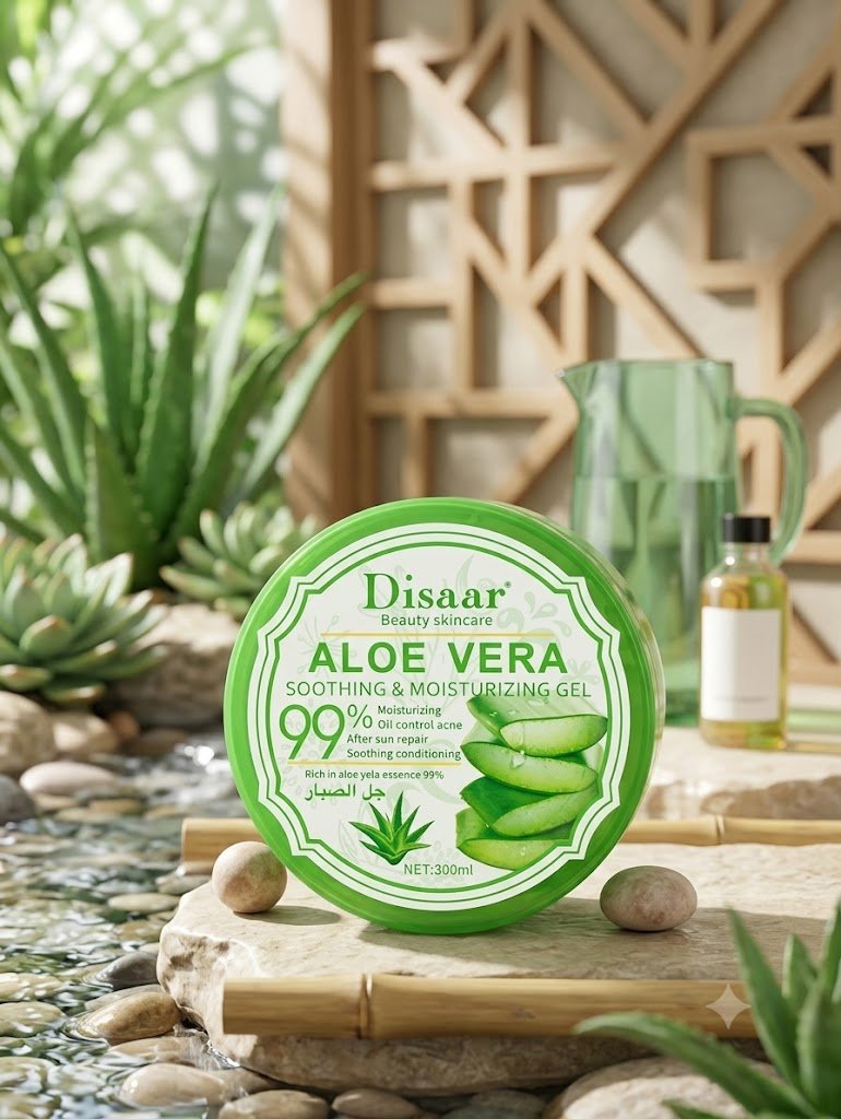 Aloe Vera Soothing & Moisturizing Gel 300g / 500g | جل ألوفيرا مهدئ ومرطب 300 جم / 500 جم