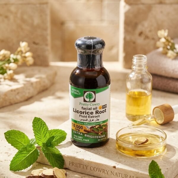 زيت جذر العرق سوس الأصلي لتفتيح البشرة وإزالة التصبغات | Original Licorice Root Facial Oil