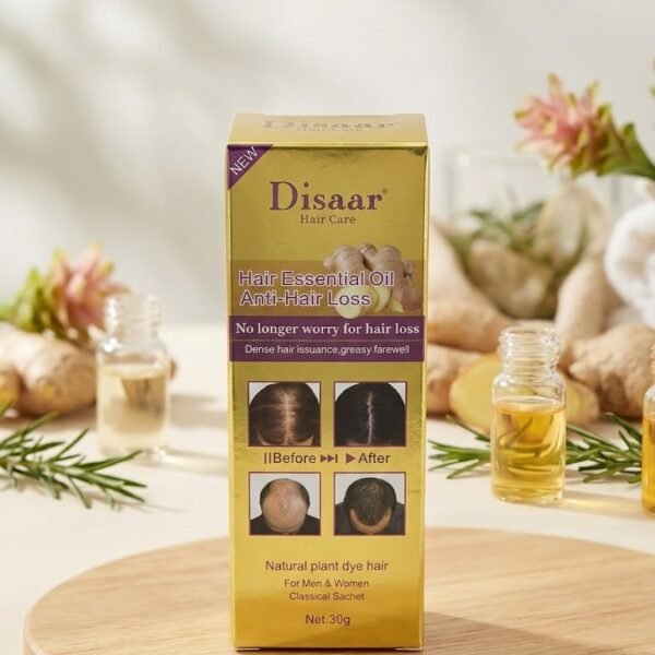 Disaar Hair Care Hair Essential Oil Anti-Hair Loss & Hair Growth - 30g | زيت الأساسي للعناية بالشعر وضد تساقط الشعر وتحفيز النمو - 30 غ