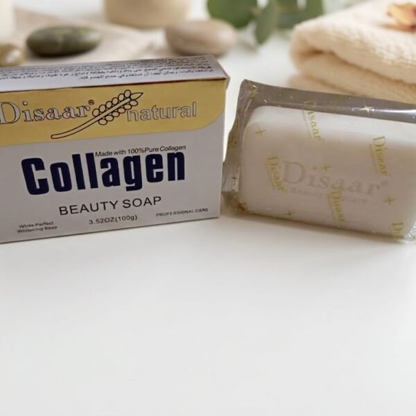 صابونة الكولاجين – تنظيف وترطيب وإشراقة للبشرة | Collagen Beauty Soap – Hydrating & Brightening Skin Care