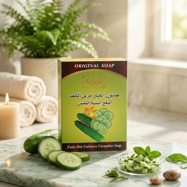 Madam Ranee Fade Out Fairness Cucumber Soap | صابون الخيار لإزالة الكلف والبقع البنية والنمش