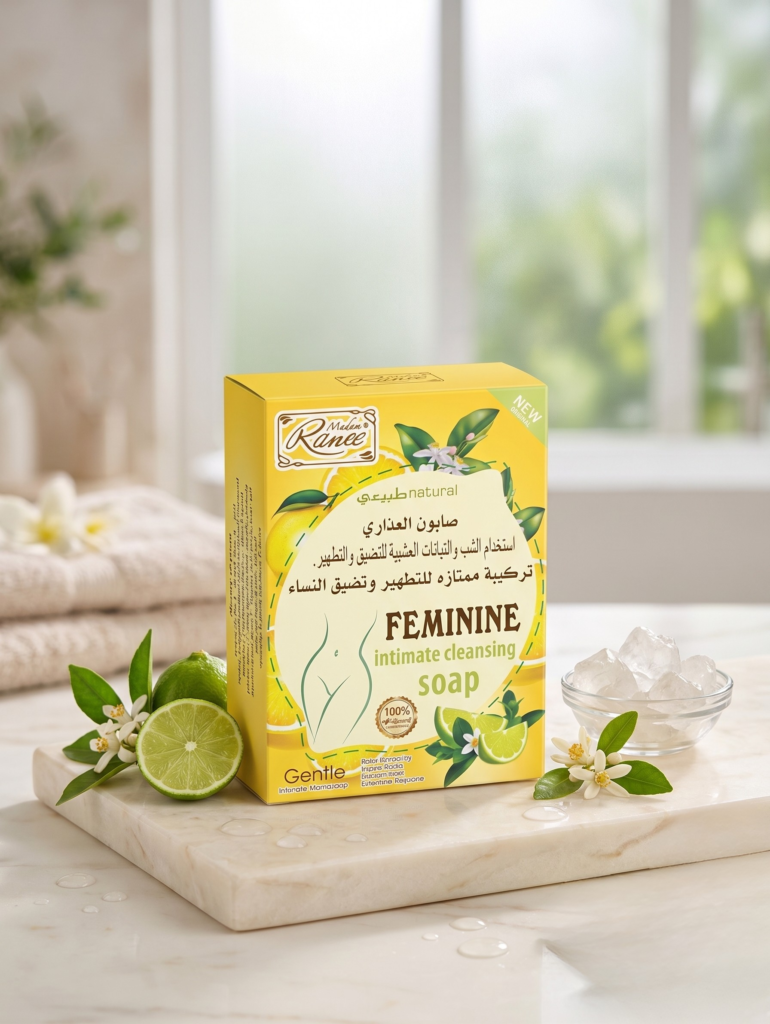 Madam Ranee Natural Feminine Intimate Cleansing Soap | صابون العذاري طبيعي للمناطق الحساسة
