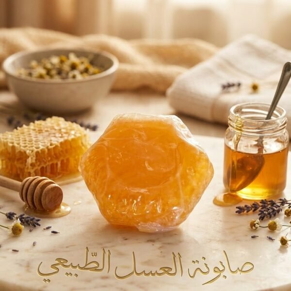 4 U ESSENCE Natural Honey Soap 100g | صابونة العسل الطبيعي 100 غ