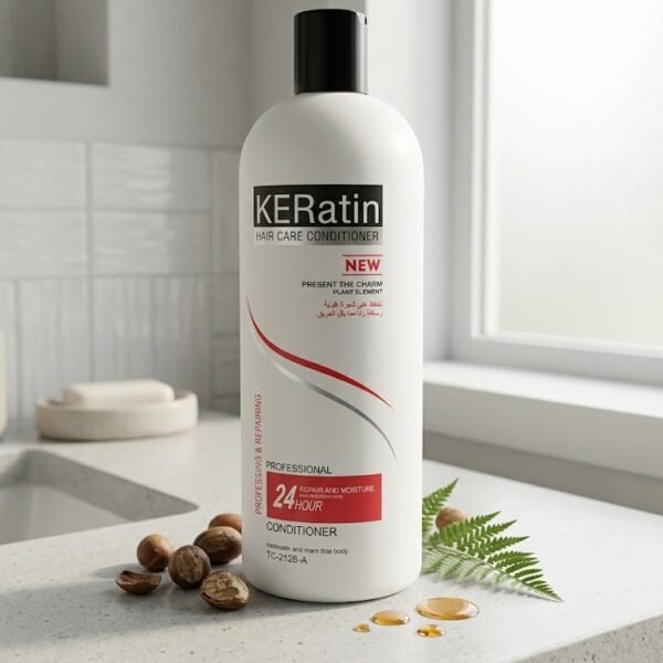 KERatin Professional 24-Hour Repair & Moisture Hair Care Conditioner | بلسم الكيراتين المهني لترميم وترطيب الشعر على مدار 24 ساعة