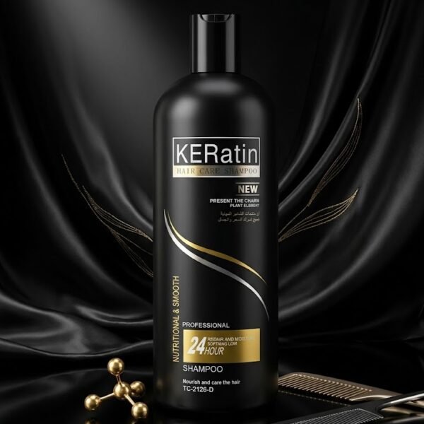 KERAtin Professional 24-Hour Nutritional & Smooth Hair Care Shampoo | شامبو الكيراتين المهني للعناية بالشعر ونعومته على مدار 24 ساعة