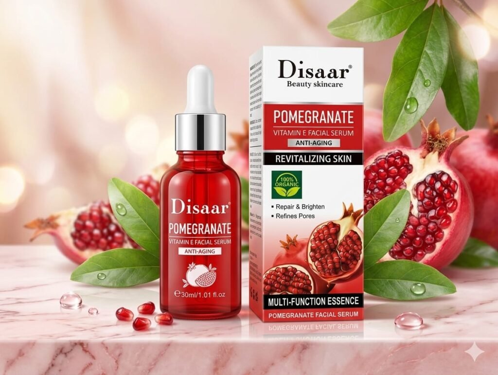 Disaar Pomegranate & Vitamin E Anti-Aging Facial Serum (30ml) | سيروم للوجه رمان وفيتامين إي لمكافحة الشيخوخة (30 مل)