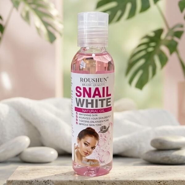 Roushun Snail White Natural Skin Oil 118ml | زيت الحلزون الابيض الطبيعي للبشرة 118مل