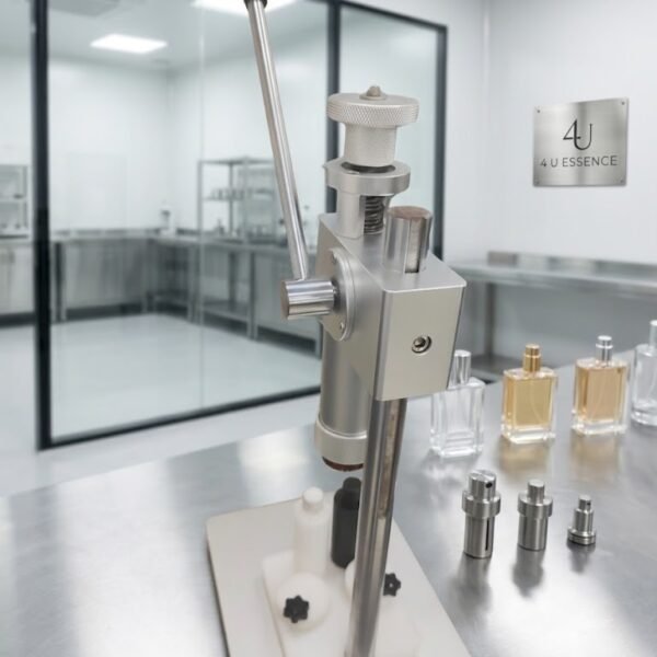 4 U ESSENCE Manual Perfume Bottle Crimping Machine | ماكينة كبس بمبات العطور اليدوية