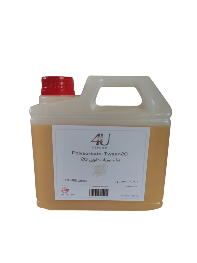 4U ESSENCE Polysorbate 20 (Tween 20) Perfumer Grade | بوليسوربات 20 (توين 20) درجة العطور