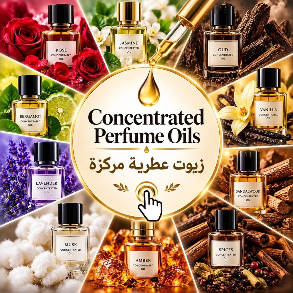 Concentrated Perfume Oil 100% (100ml) | زيت عطري مركز 100% (100 مل)