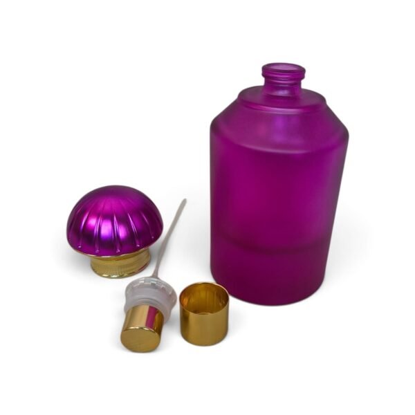 Purple Luxury Perfume Full 50ml Bottle set | غرشة عطر 50مل مع بمب وغطاء